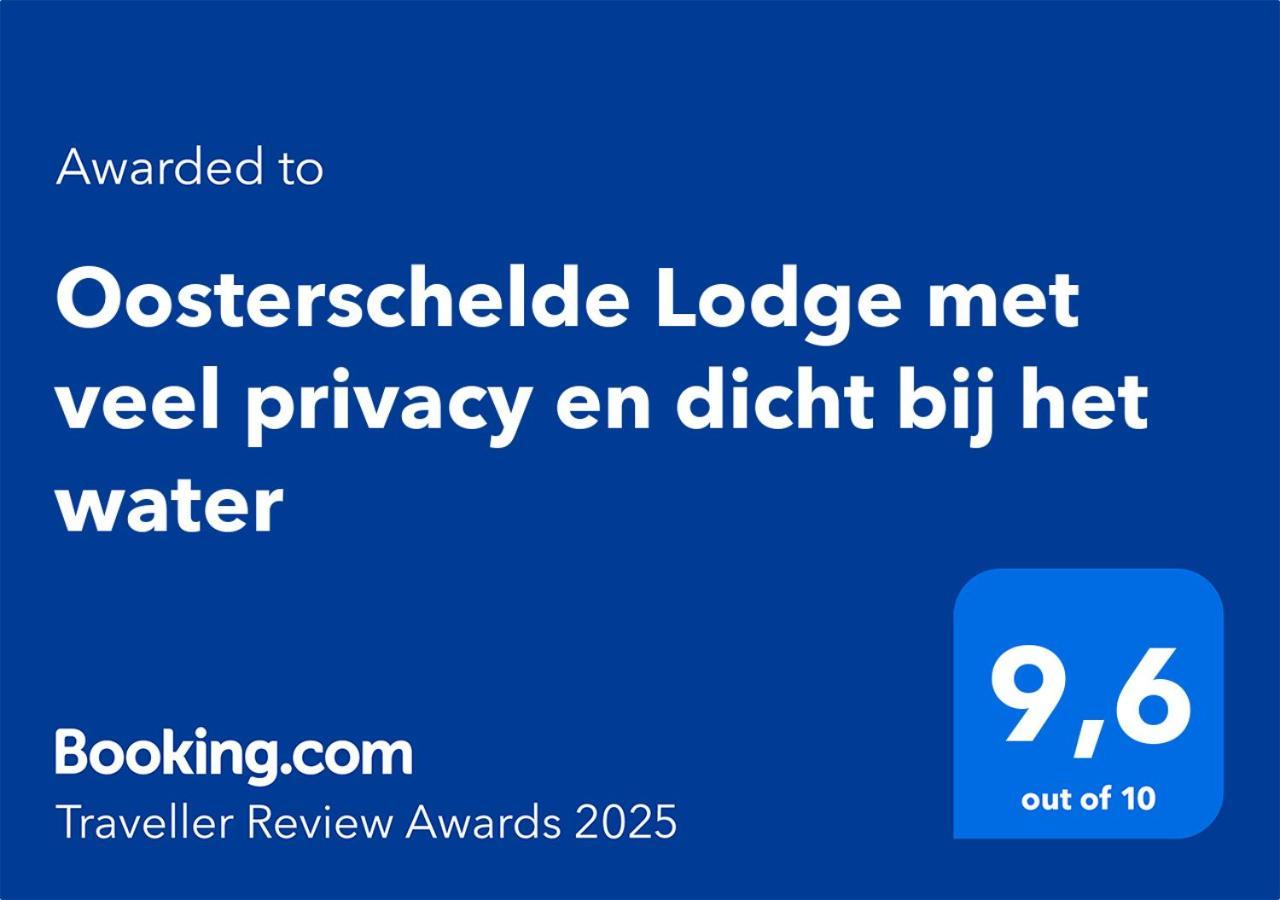 Oosterschelde Lodge Met Veel Privacy En Dicht Bij Het Water Scherpenisse Ngoại thất bức ảnh